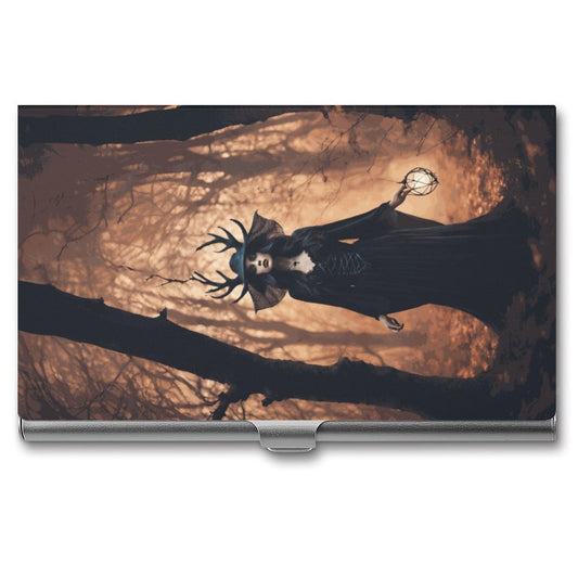 Forest Witch Business Card Holder