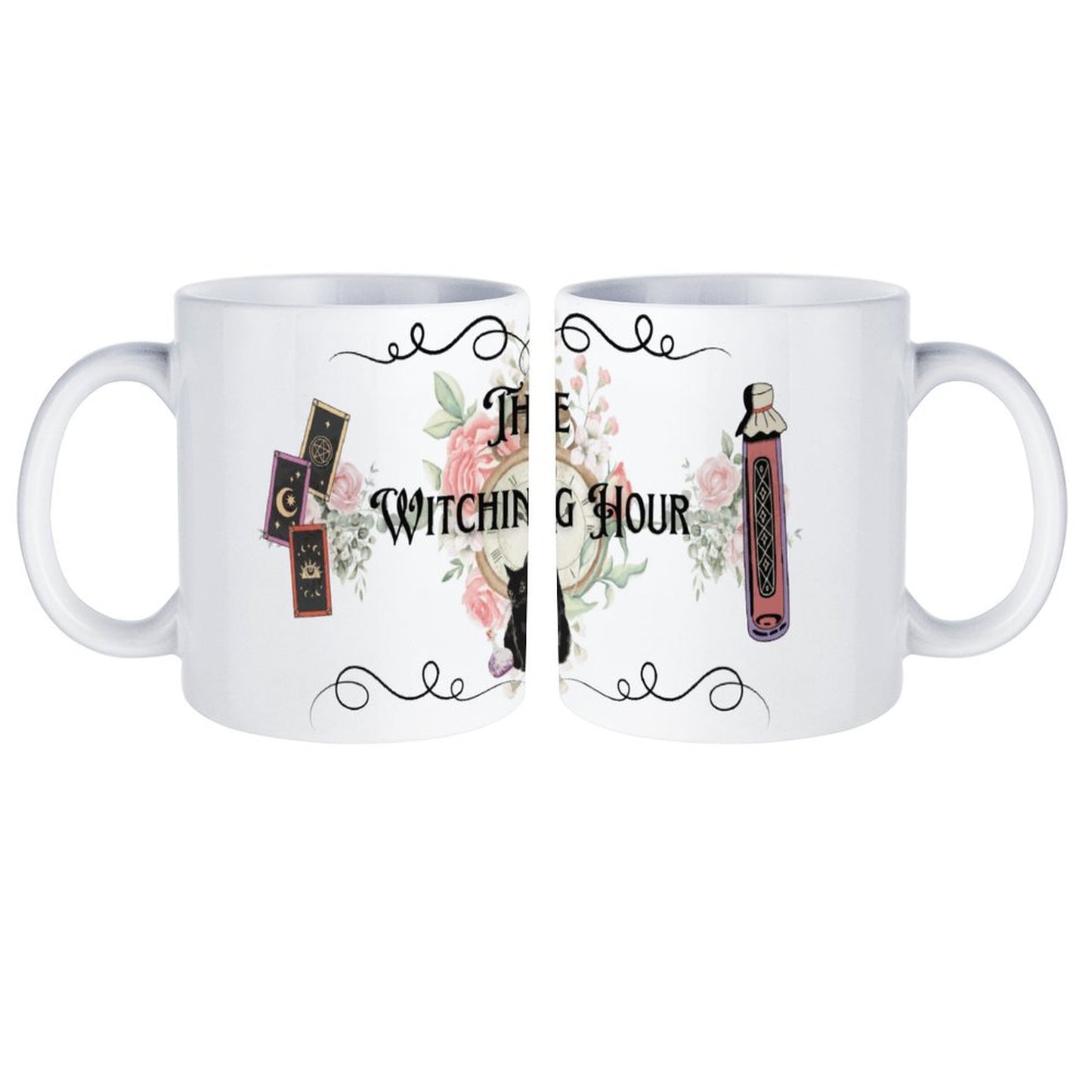 The Witching Hour White Mug (All-Over Printing)