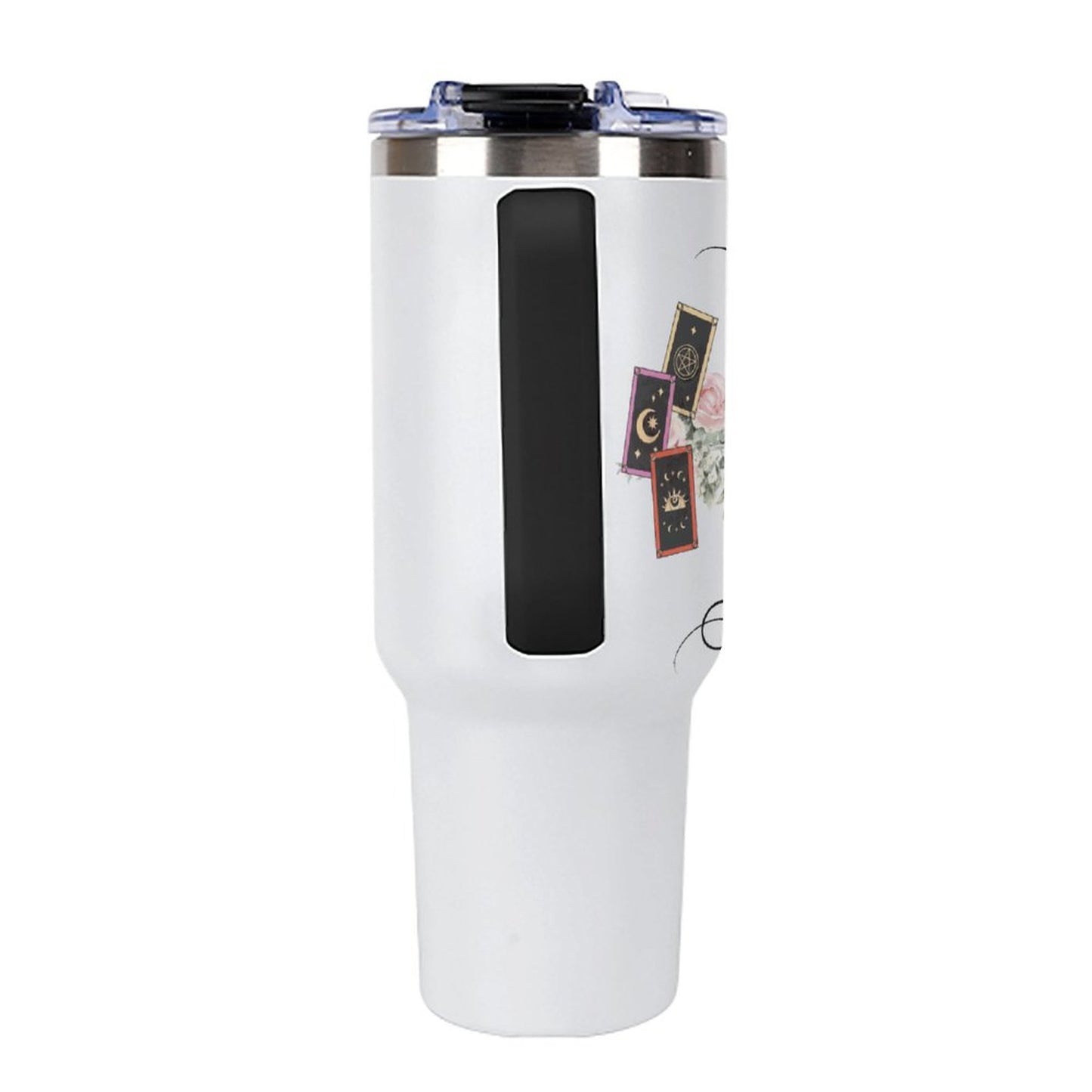 The Witching Hour 40oz Insulated Tumbler with Handle and Straw