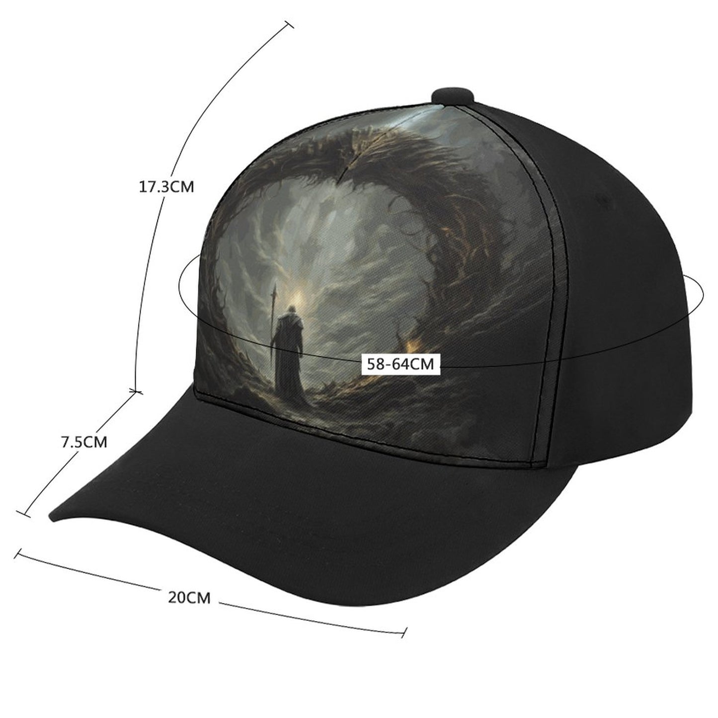 Custom Printed Adjustable Baseball Cap