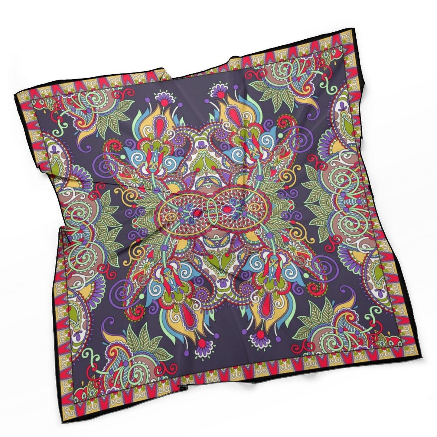 Boho Paisley Fun Women's Scarf, a fabulous explosion of multicolored fun pattern!