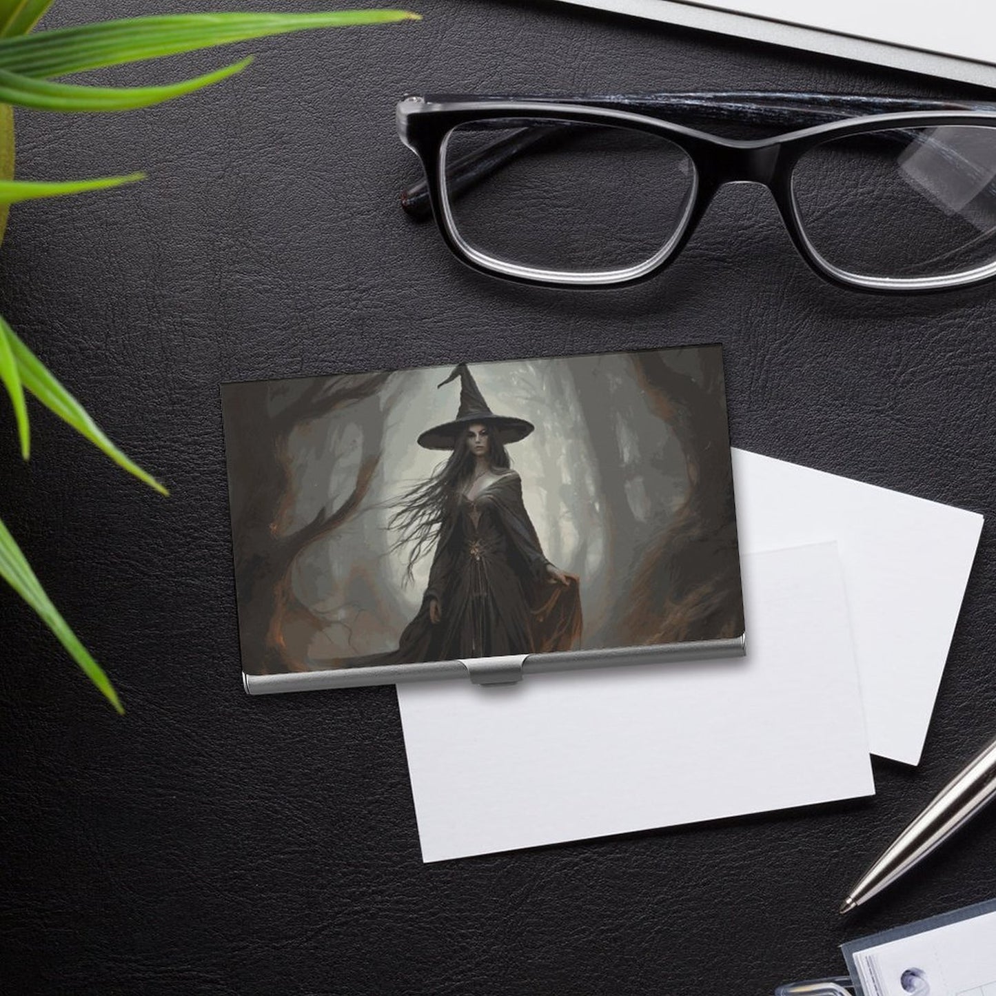 The Witch Business Card Holder