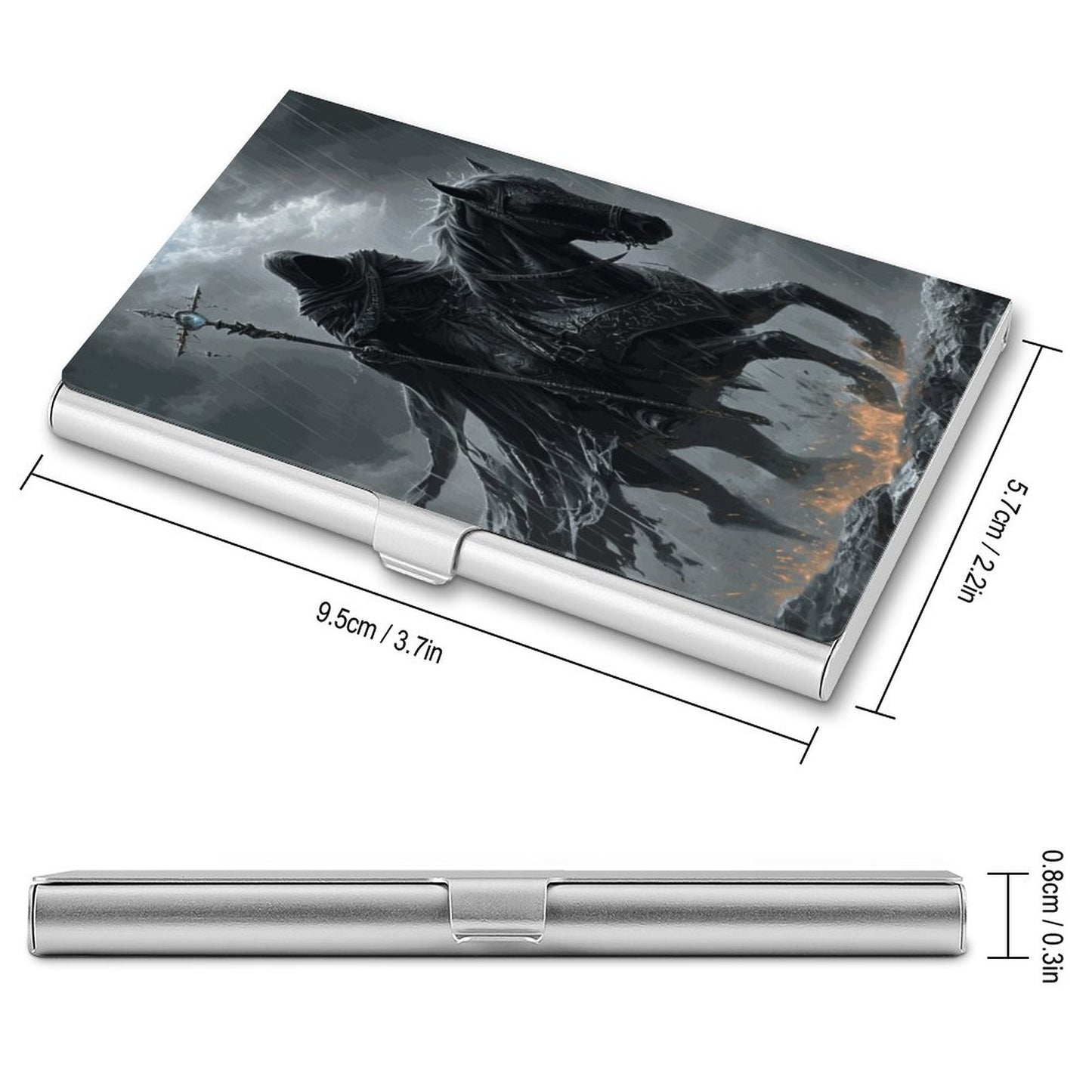 Elden Ring Cloaked Knight Business Card Holder