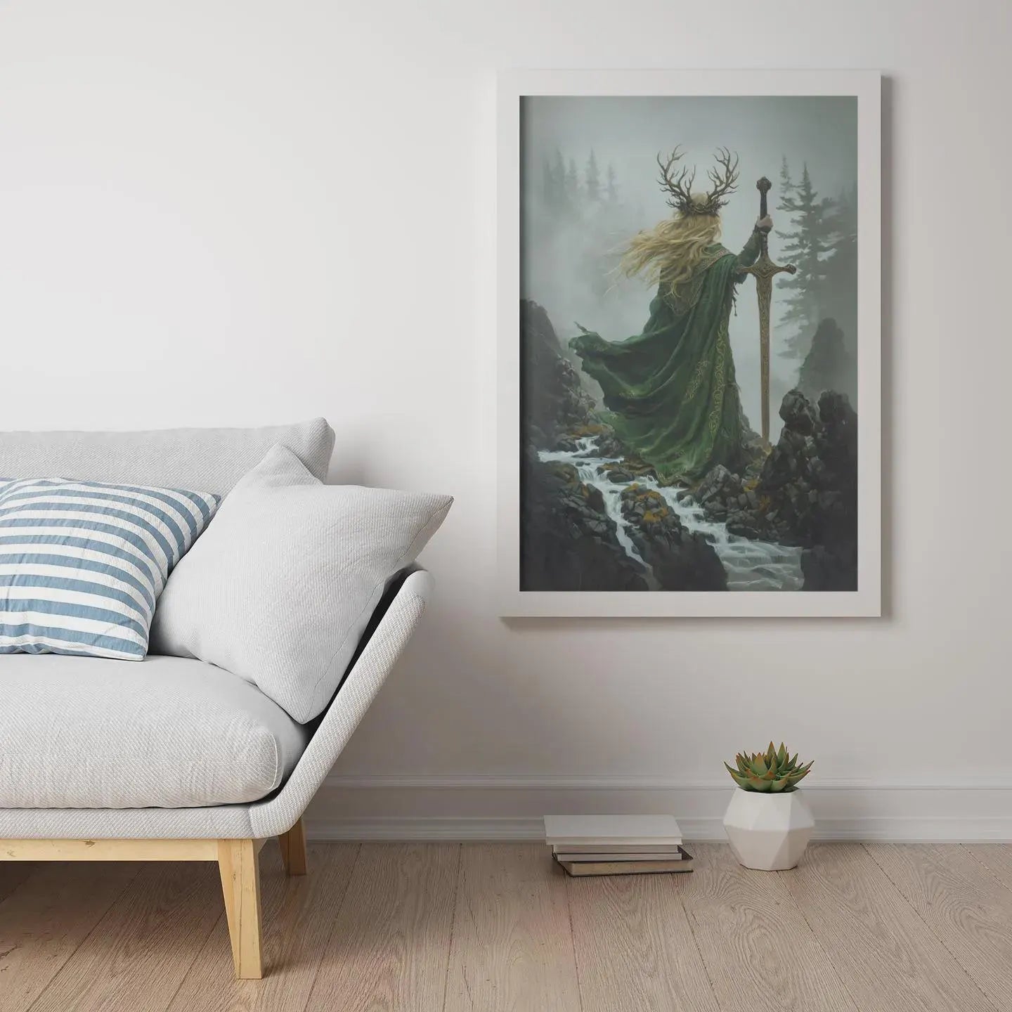 Mystic Woman, Aelin Throne of Glass - Sarah J Maas Inspired Reading Nook Decor