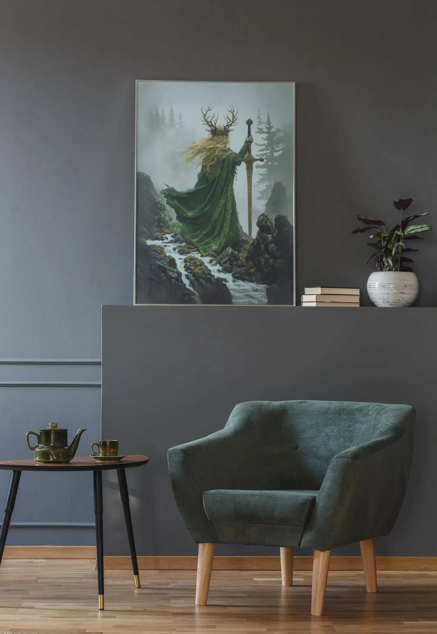 Mystic Woman, Aelin Throne of Glass - Sarah J Maas Inspired Reading Nook Decor