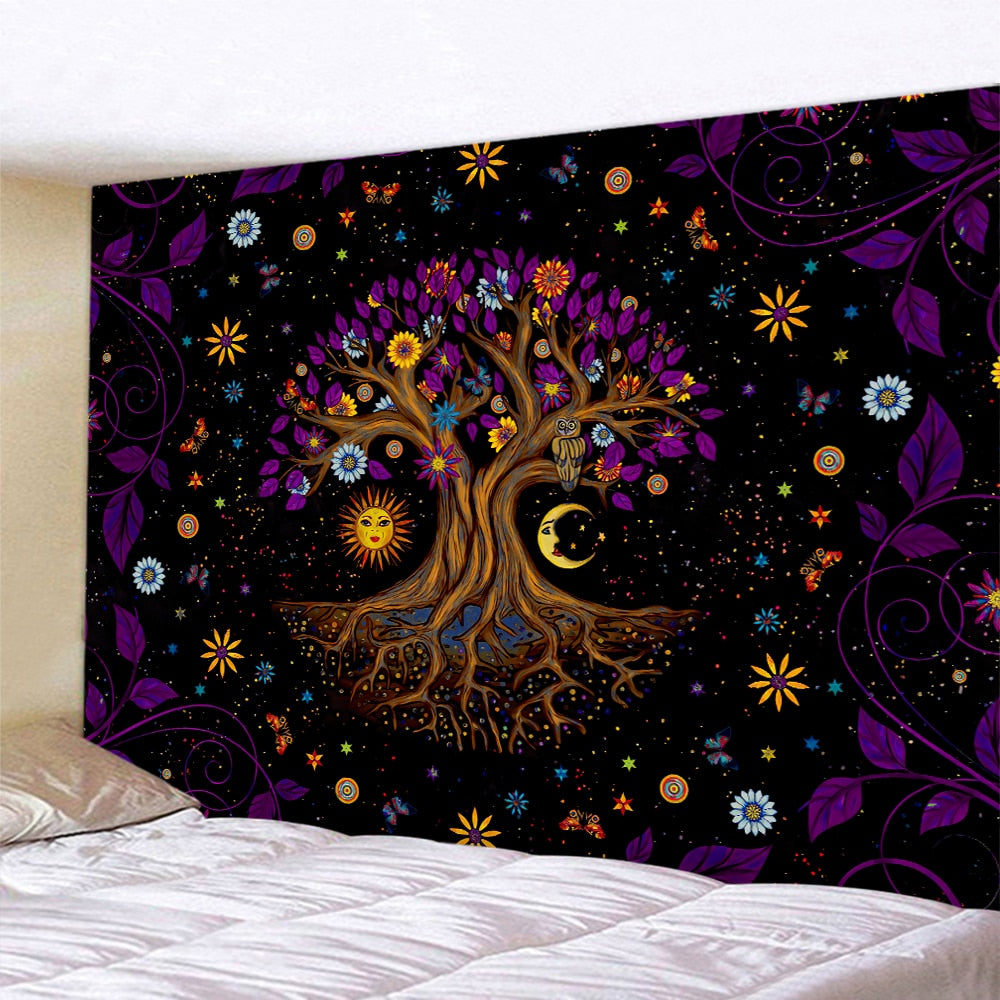 Tree of Life Home Art Tapestry - The Witchy Gypsy