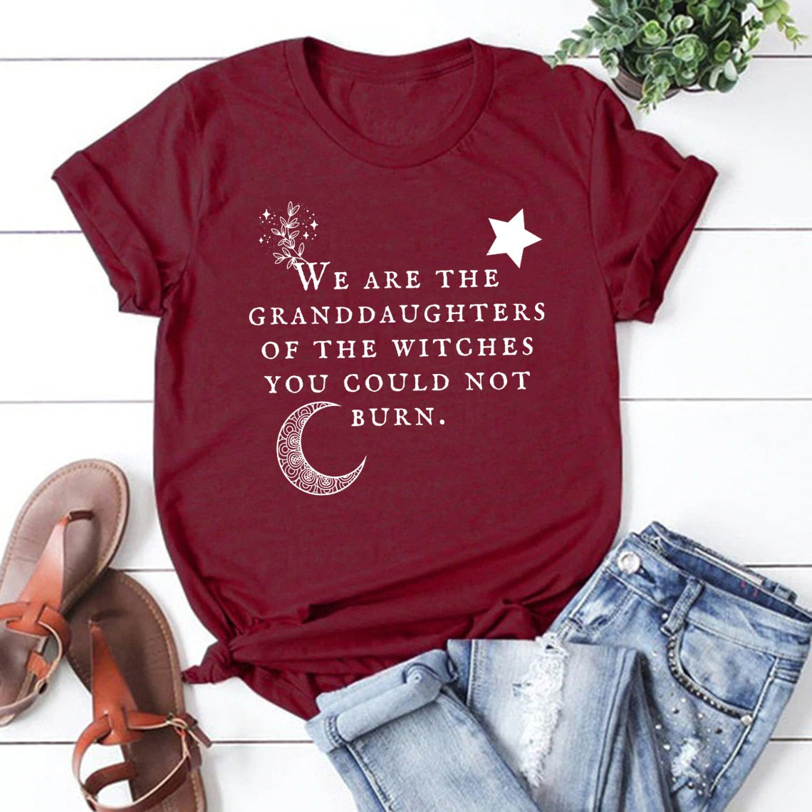 Salem Witch TShirt, Witchy T Shirts, We Are The Granddaughters - The Witchy Gypsy