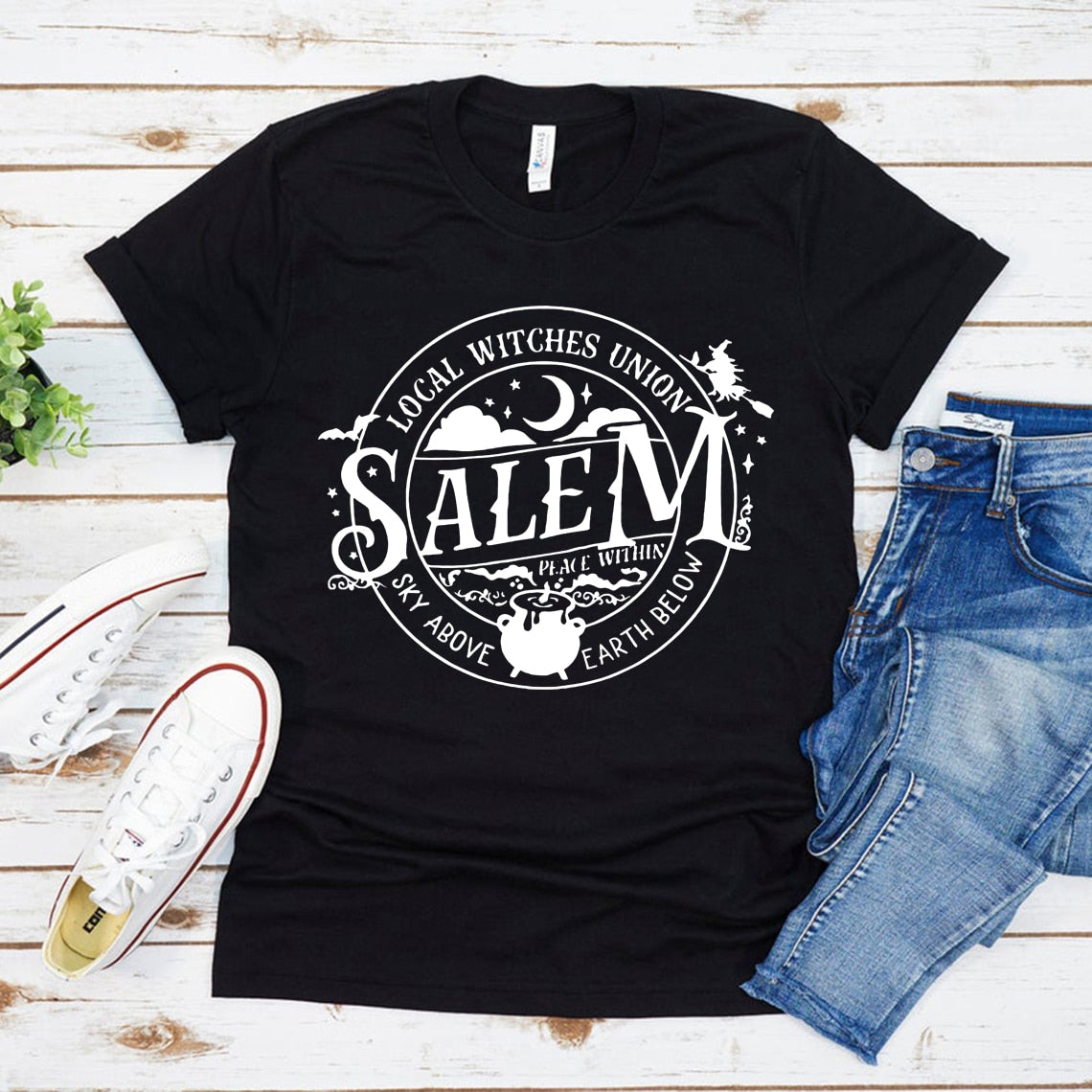 Local Witches Union Salem T-shirt - The Witchy Gypsy