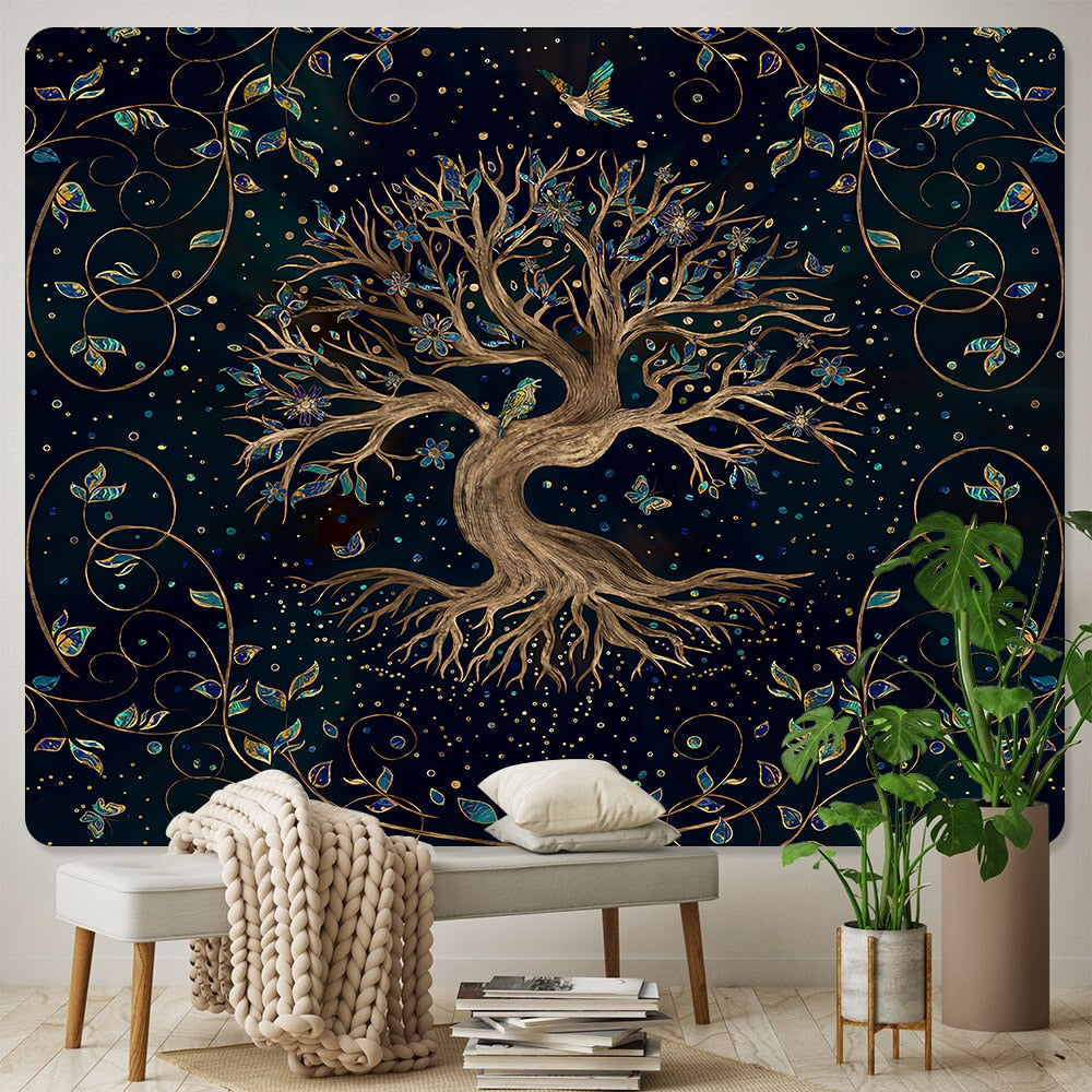 Tree of Life Home Art Tapestry - The Witchy Gypsy