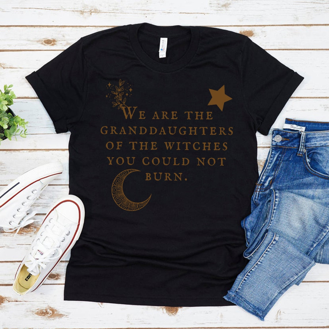 Salem Witch TShirt, Witchy T Shirts, We Are The Granddaughters - The Witchy Gypsy