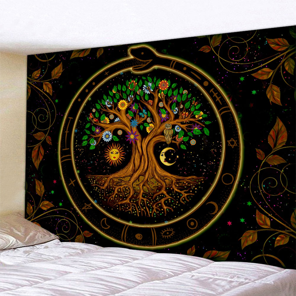 Tree of Life Home Art Tapestry - The Witchy Gypsy