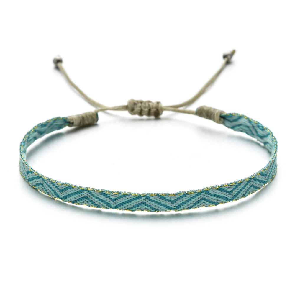 Boho Colorful Woven Rope String Bracelet - The Witchy Gypsy