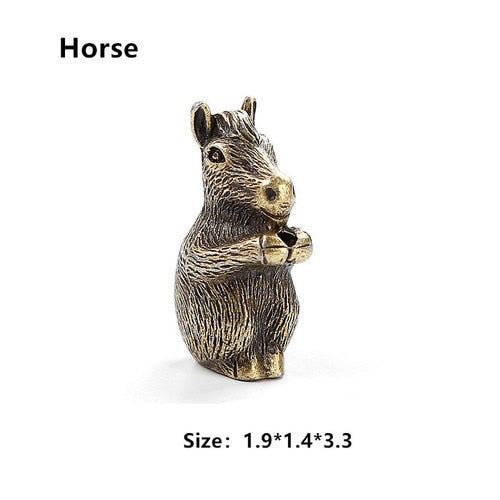 Cute Mini Metal Chinese Zodiac Incense Stick Holder - The Witchy Gypsy