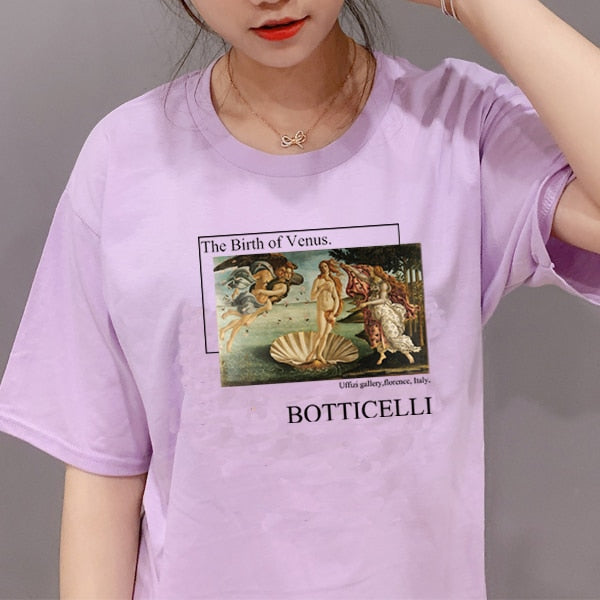 The Birth of Venus Botticelli Tshirt - The Witchy Gypsy