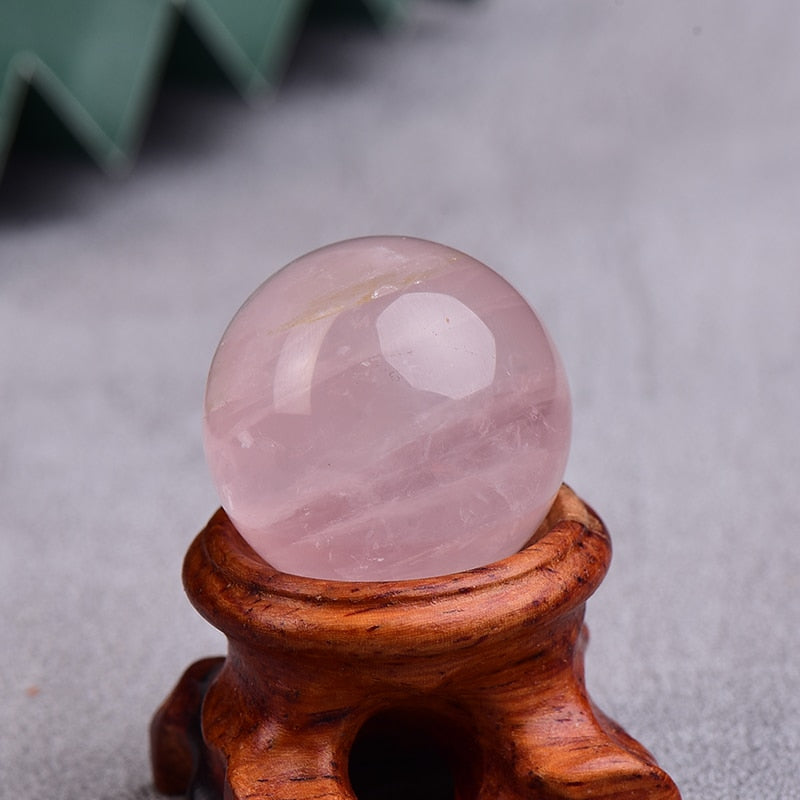 1PC Natural Polished Crystal Stone Ball - The Witchy Gypsy