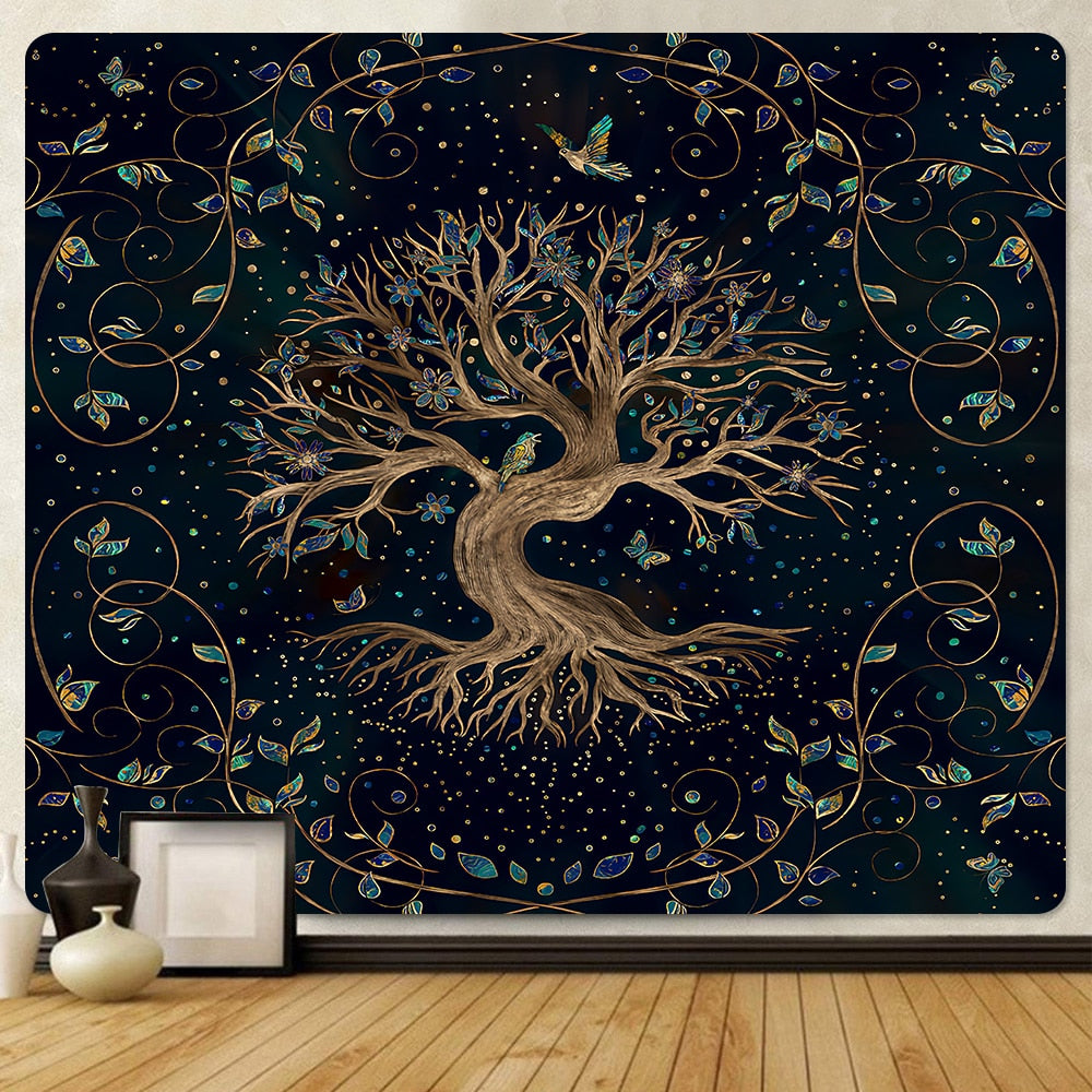 Tree of Life Home Art Tapestry - The Witchy Gypsy