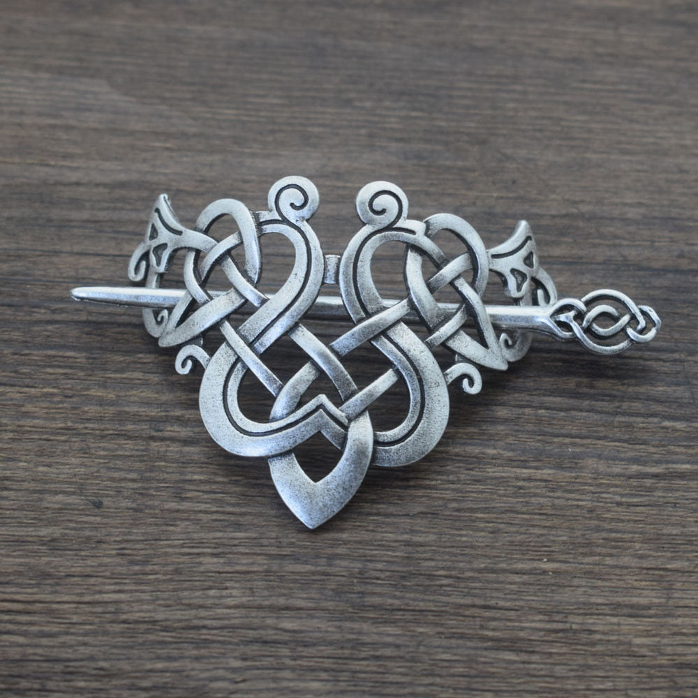 Norse Viking hair clip barrette - The Witchy Gypsy