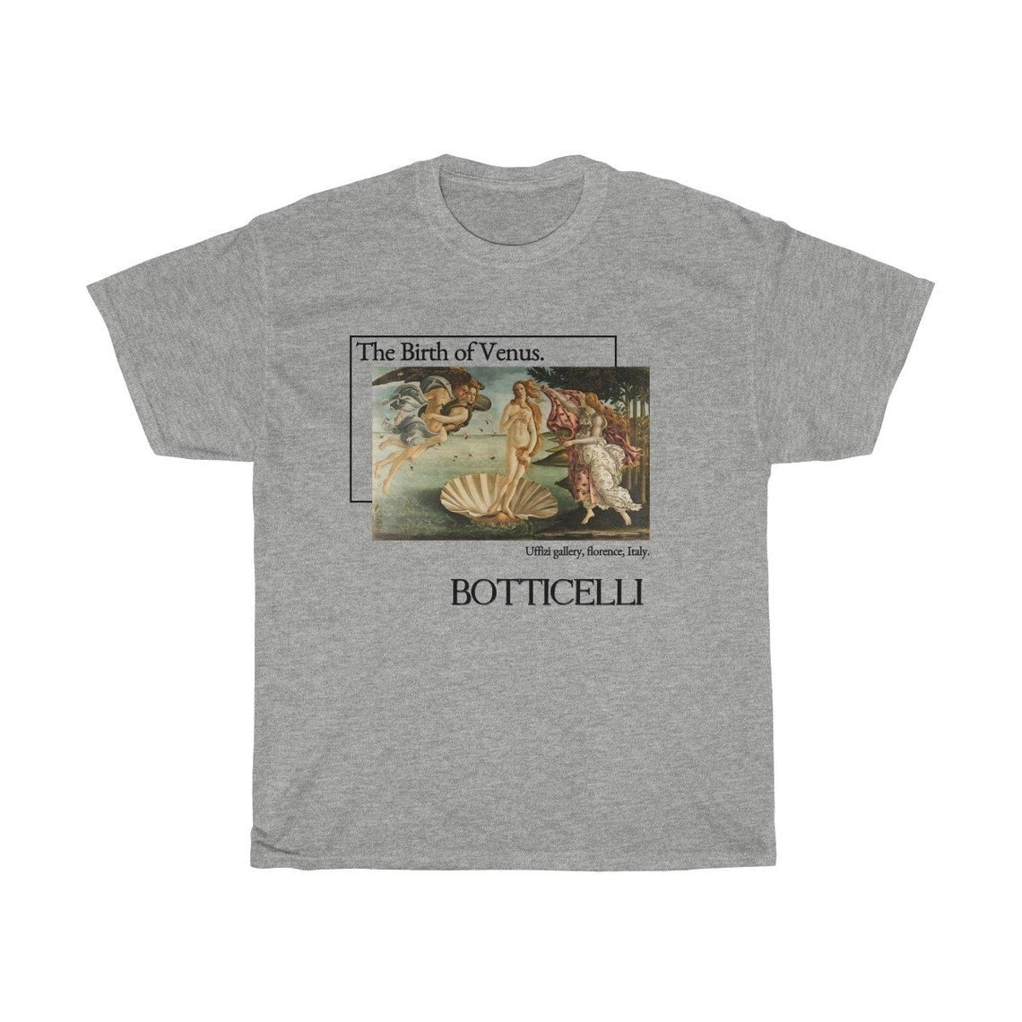 The Birth of Venus Botticelli Tshirt - The Witchy Gypsy