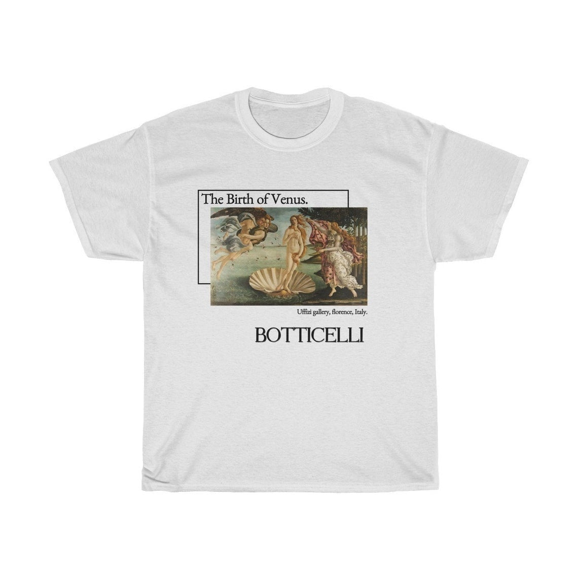 The Birth of Venus Botticelli Tshirt - The Witchy Gypsy