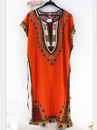 African Tribal Kaftan, Boho Dress Cover up - The Witchy Gypsy