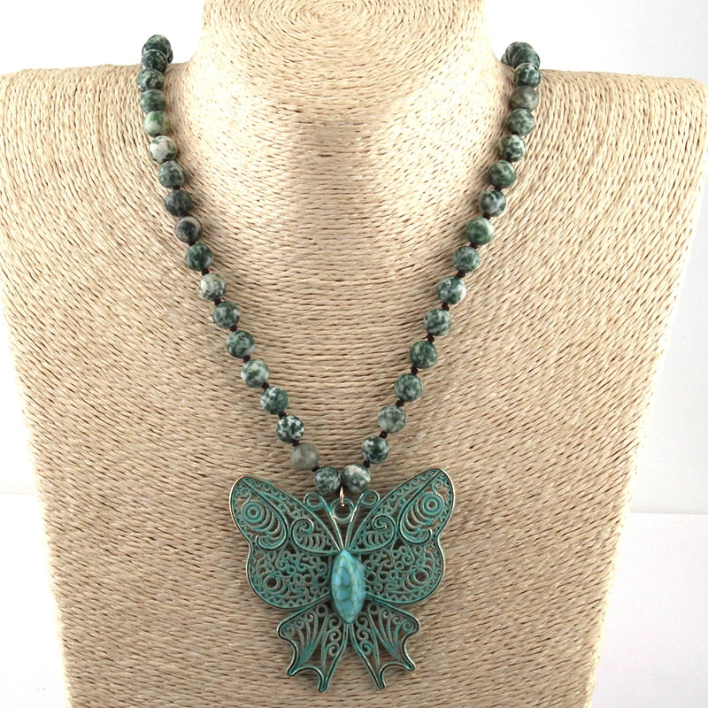 Butterfly Pendant Necklace - The Witchy Gypsy