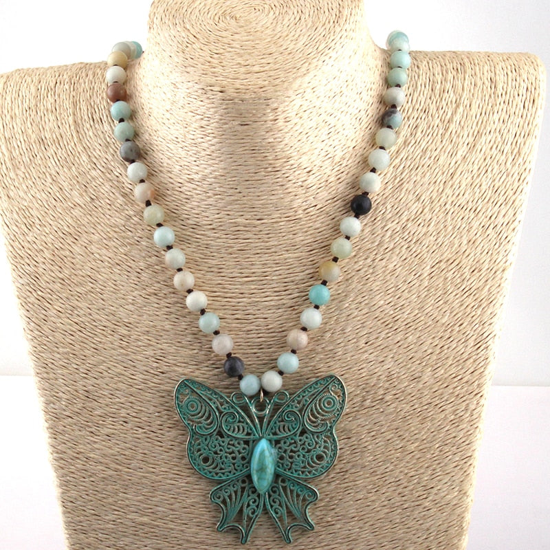 Butterfly Pendant Necklace - The Witchy Gypsy