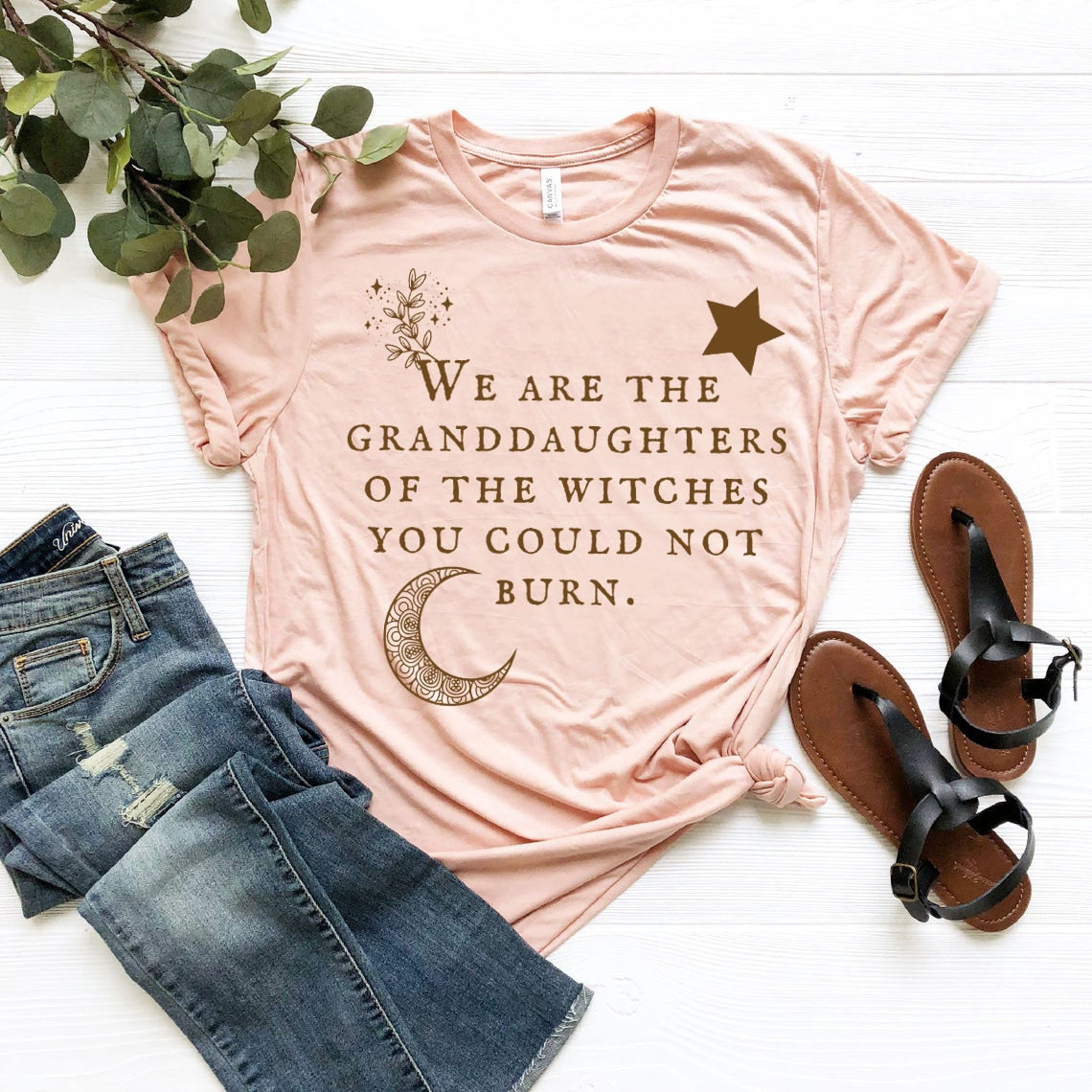 Salem Witch TShirt, Witchy T Shirts, We Are The Granddaughters - The Witchy Gypsy