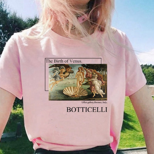 The Birth of Venus Botticelli Tshirt - The Witchy Gypsy