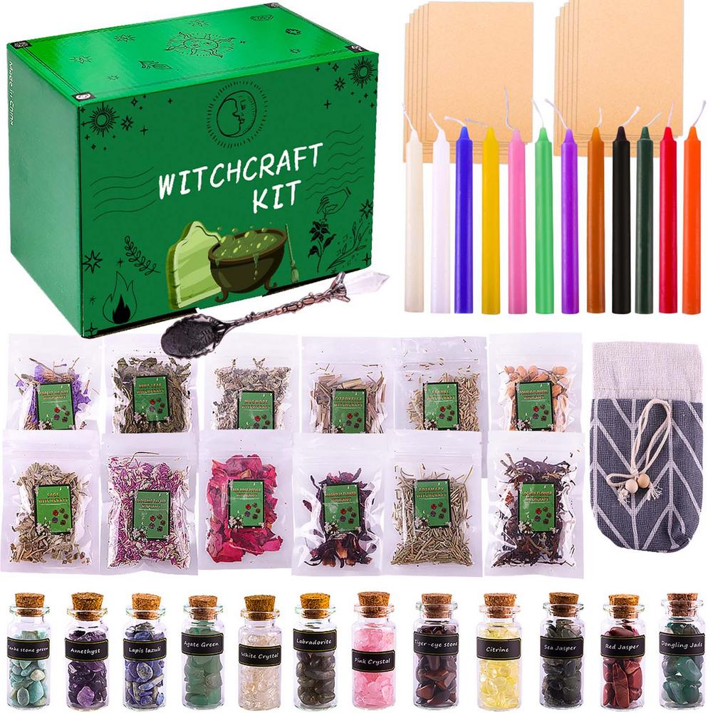 Witchcraft Kit,  Wiccan Alter Supply Kit, Wiccan Supplies and Tools - The Witchy Gypsy