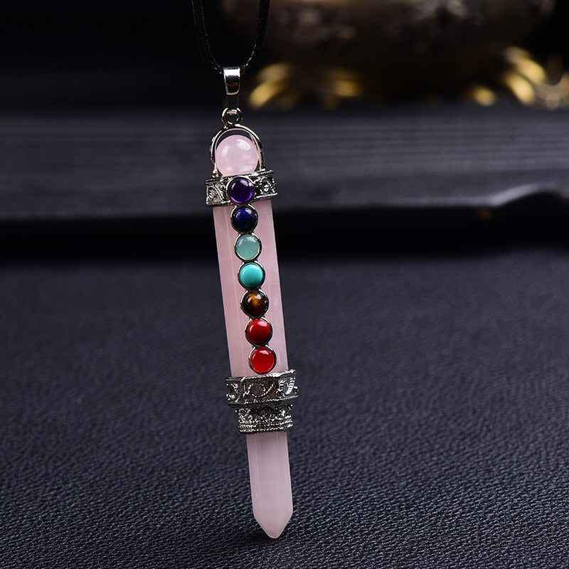 1PC Natural Stone Pencil Point Pendulum - The Witchy Gypsy