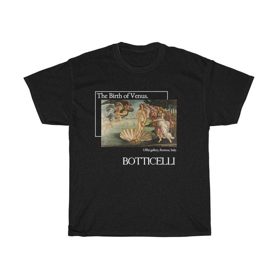 The Birth of Venus Botticelli Tshirt - The Witchy Gypsy