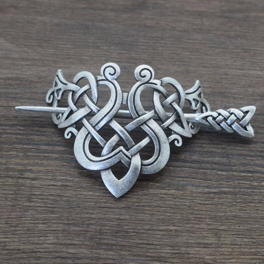 Norse Viking hair clip barrette - The Witchy Gypsy