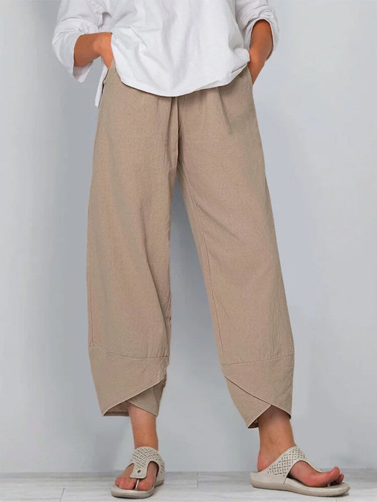 Bohemian Cotton Loose Casual Pants, Boho pants, Harun Pants - The Witchy Gypsy