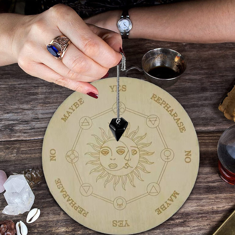 Wooden Pendulum Game Board - The Witchy Gypsy