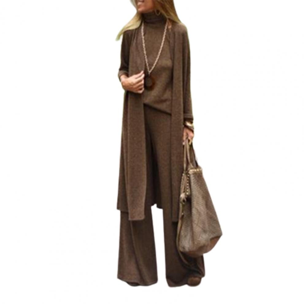 3 Pcs/Set Autumn Coat Vest Pants Set - The Witchy Gypsy