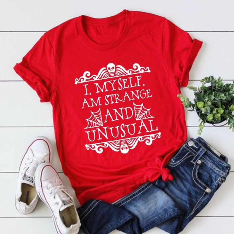 Vintage Tshirt, I Myself Am Strange and Unusual Tshirt- The Witchy Gypsy