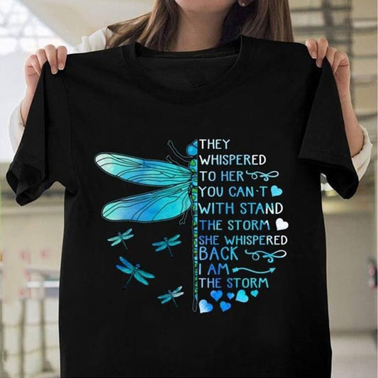 Blue dragonfly Women T Shirt - The Witchy Gypsy