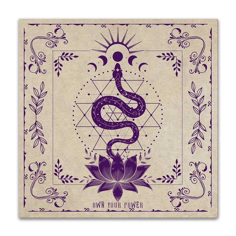 Own Your Power Pastel Altar Cloth - The Witchy Gypsy