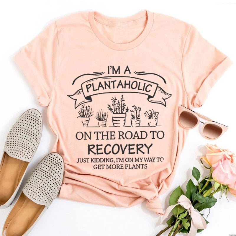 I'm A Plantaholic Tshirt - The Witchy Gypsy