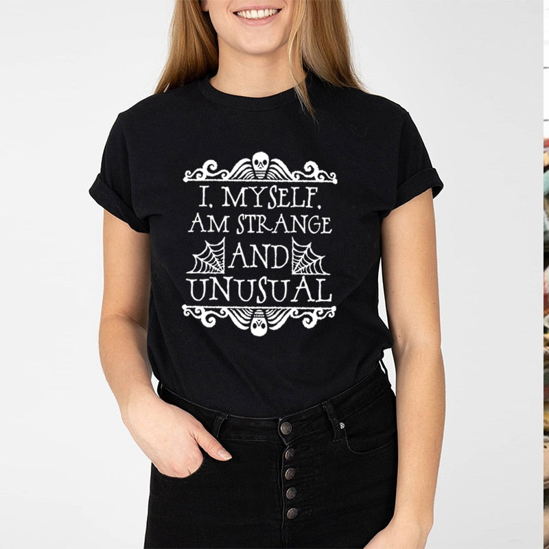 Vintage Tshirt, I Myself Am Strange and Unusual Tshirt - The Witchy Gypsy