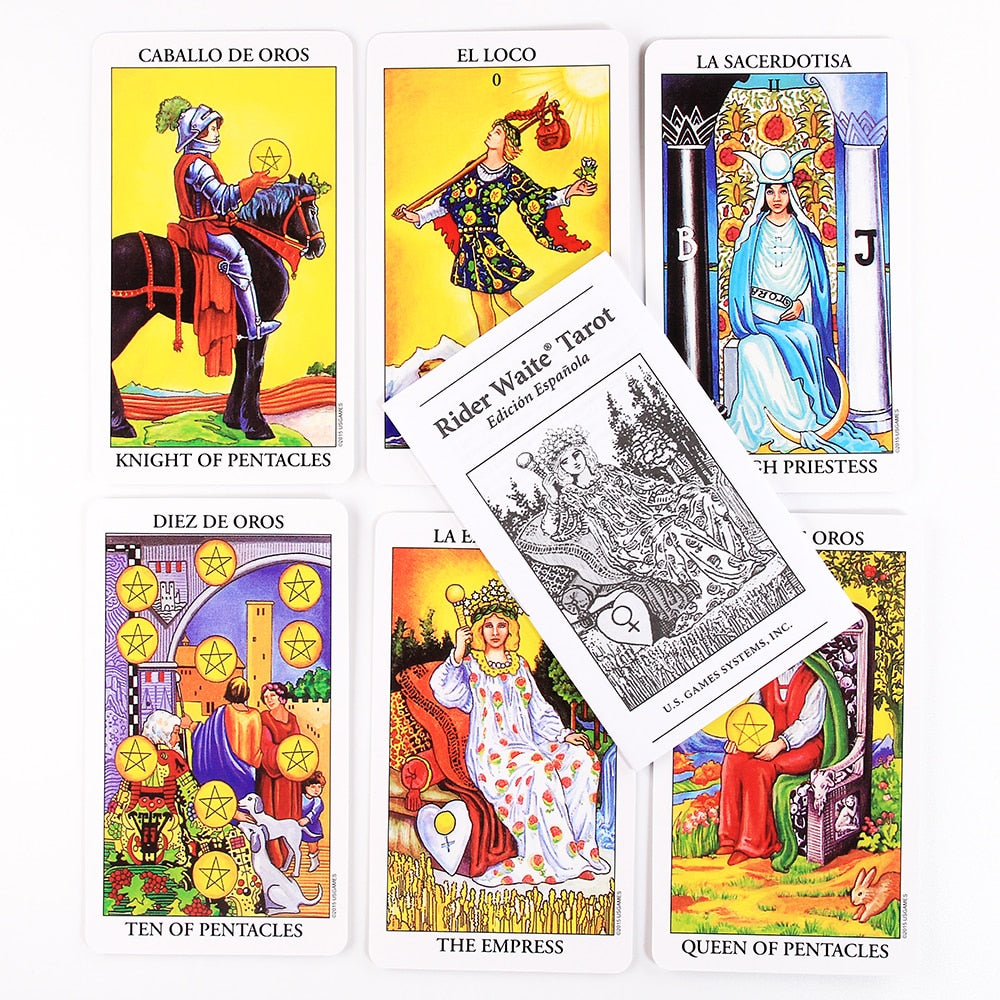 Español Rider Tarot Cards in Spanish