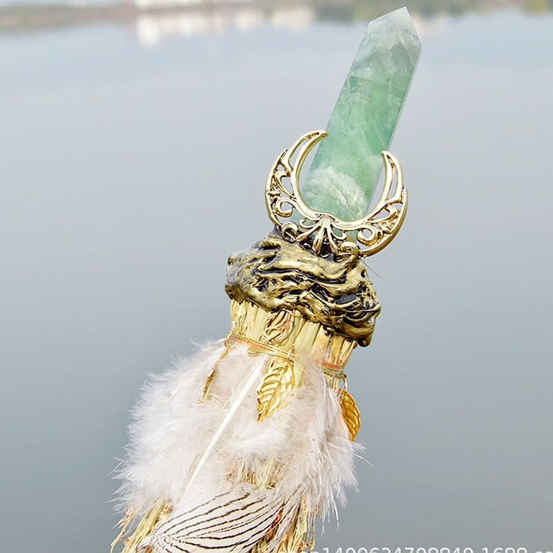 Natural Crystal Point Wadmoon Accessories - The Witchy Gypsy