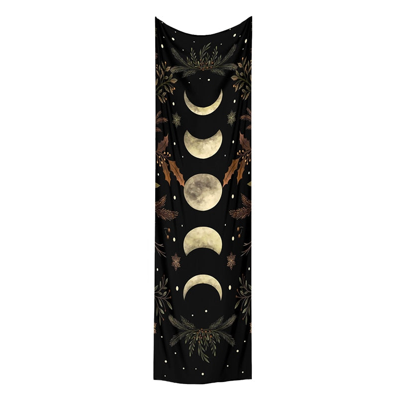 Moon Phase Tapestry Wall Hanging - The Witchy Gypsy