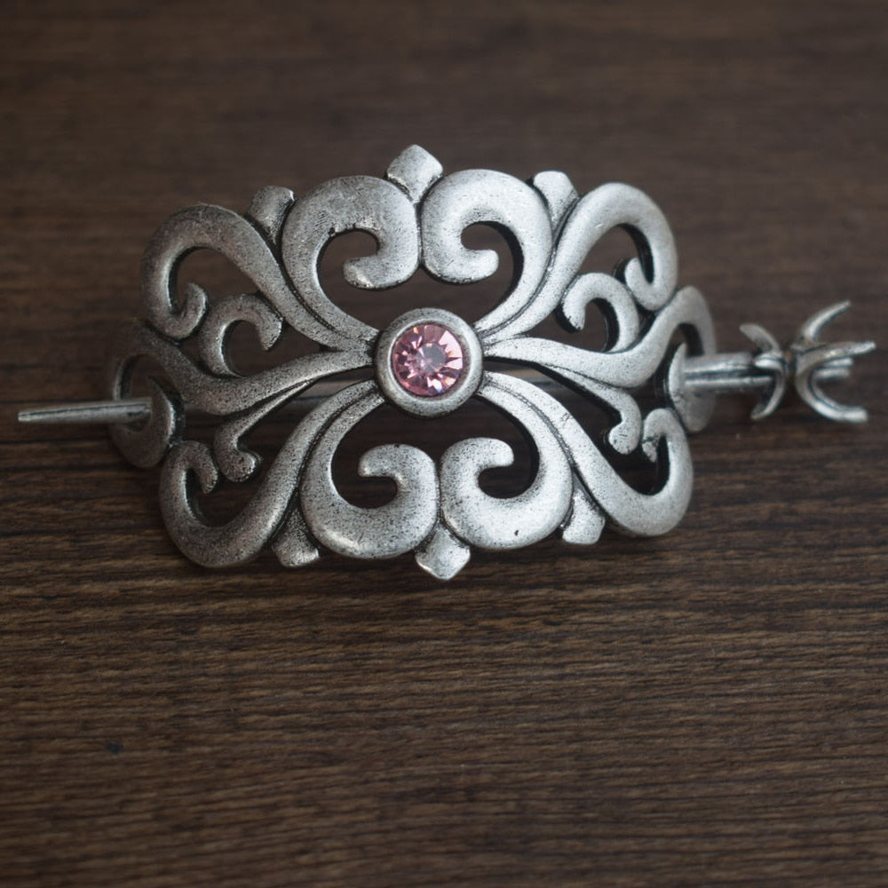 Norse Viking hair clip barrette - The Witchy Gypsy