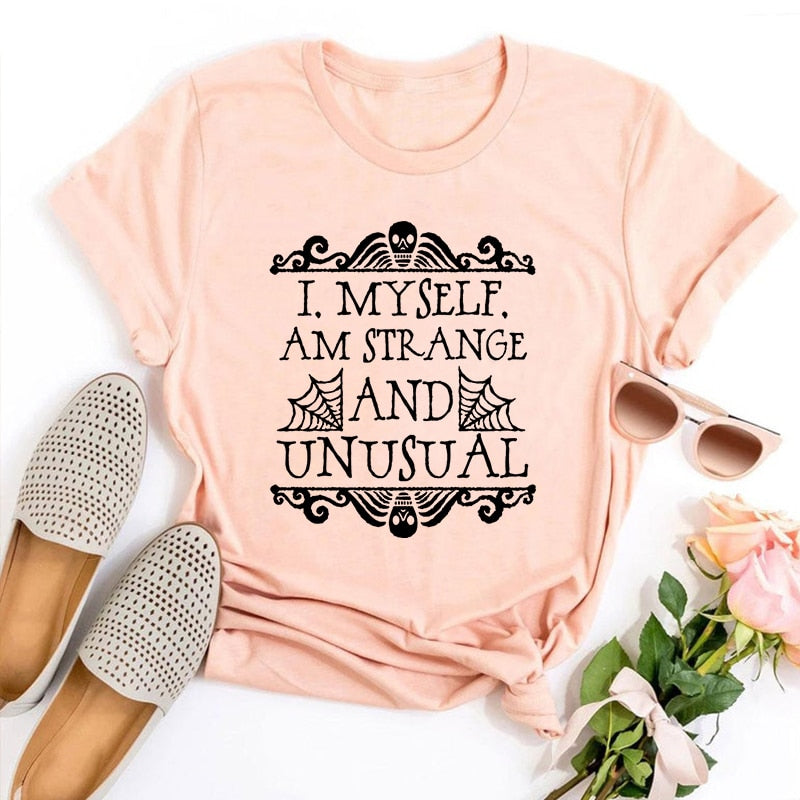 Vintage Tshirt, I Myself Am Strange and Unusual Tshirt- The Witchy Gypsy