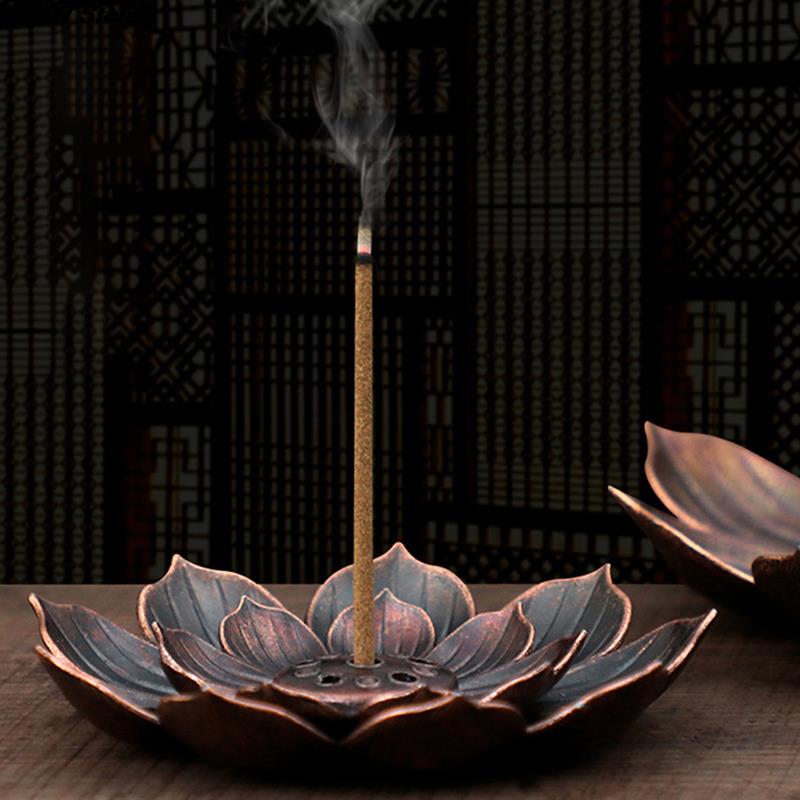 Lotus, Frog, Elephant Incense Burner Stick Holder - The Witchy Gypsy