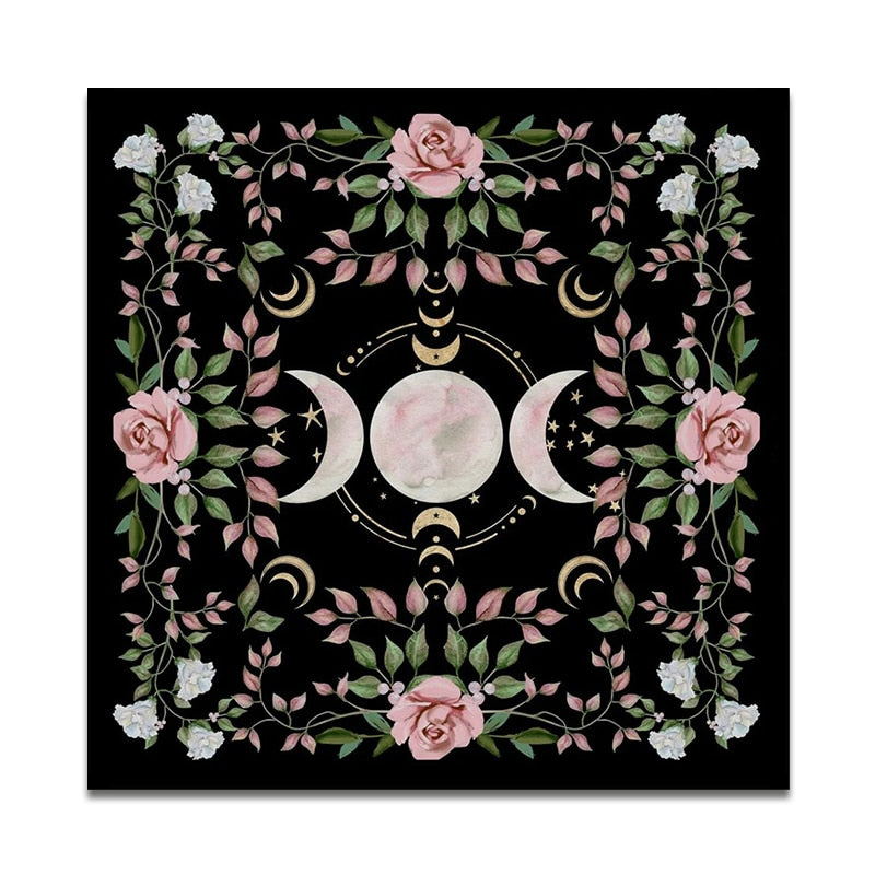 Triple Moon Altar Cloth - The Witchy Gypsy