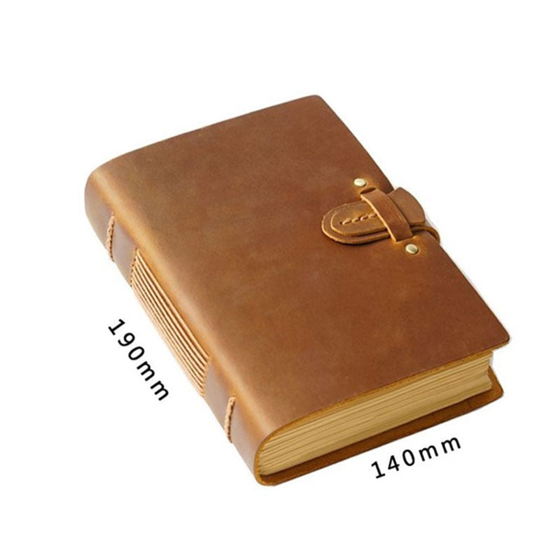 Genuine Leather Witchy Journal Lock Diary- The Witchy Gypsy