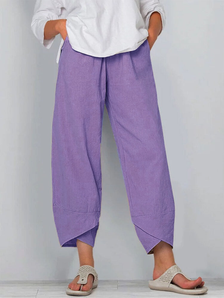 Bohemian Cotton Loose Casual Pants, Boho pants, Harun Pants - The Witchy Gypsy