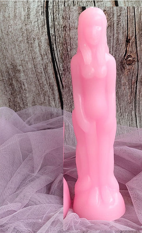 Colored Candle Ritual Female Male Figure - The Witchy Gypsy